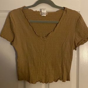Altar’d State Brown Crop Top